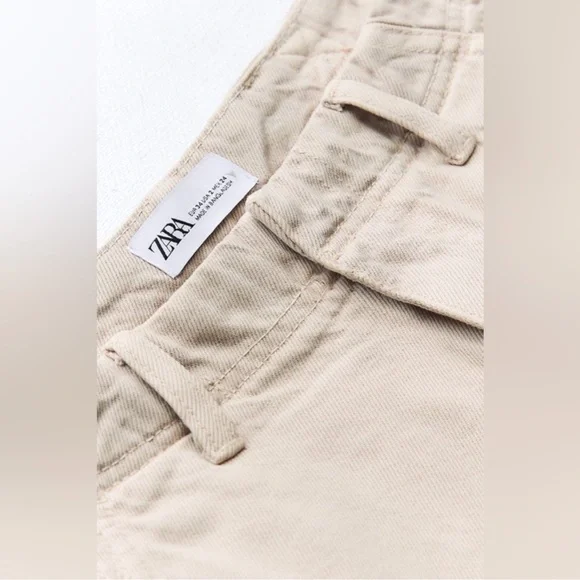 ZARA CARGO TRF PANTS - Picture 5 of 11
